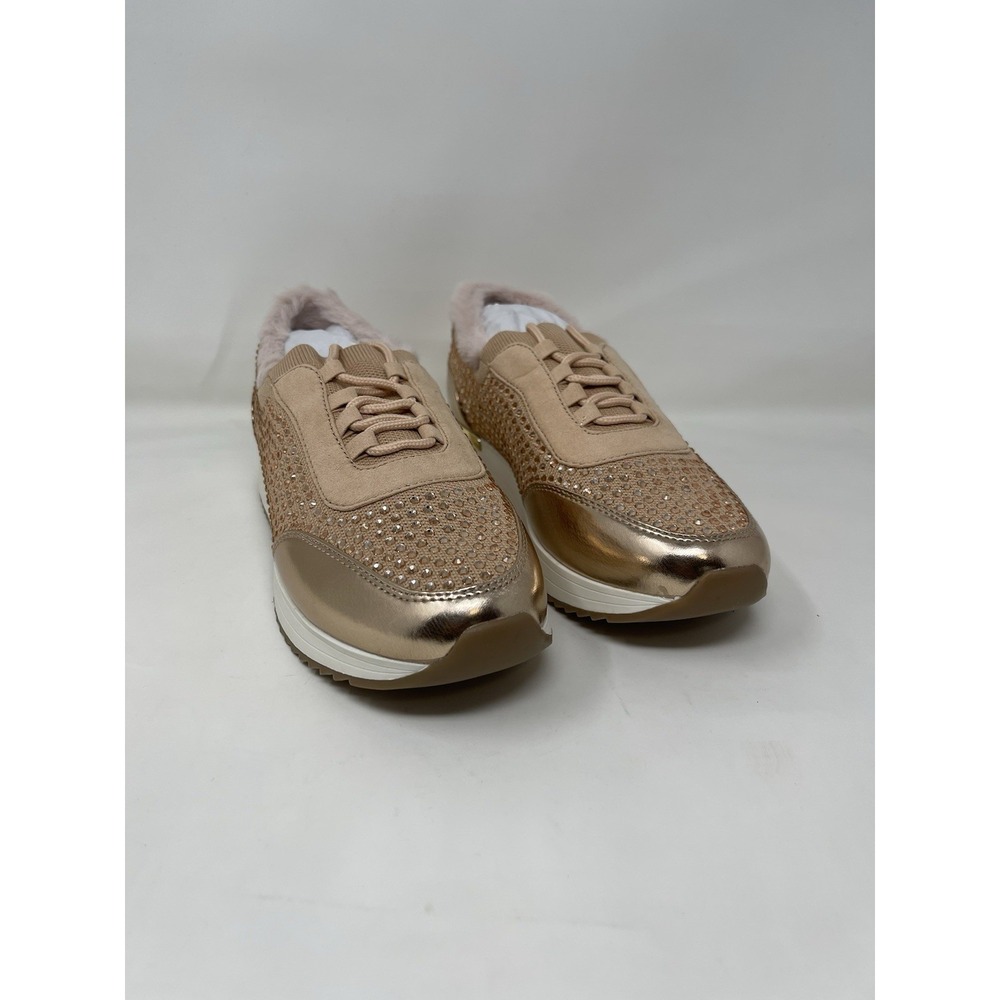 Kenneth Cole Reaction Women's Size 8 Cari Cozy Metallic Rose Sneakers NWT